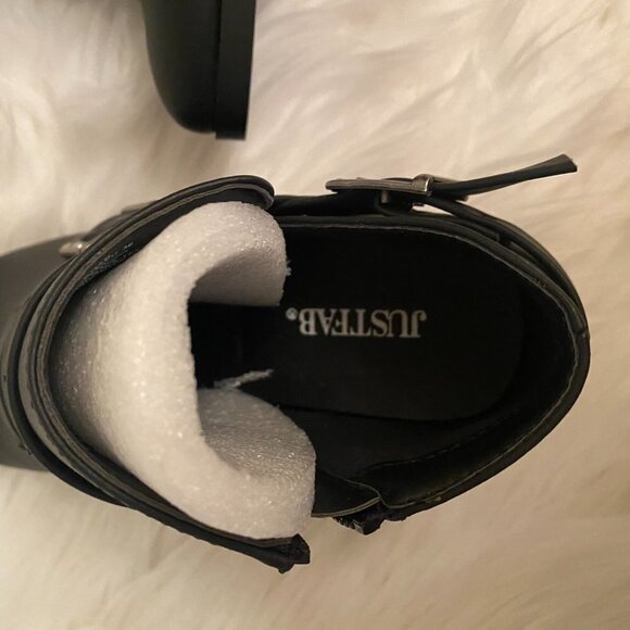 Justfab Hit The Road Heeled Booties - Picture 8 of 8